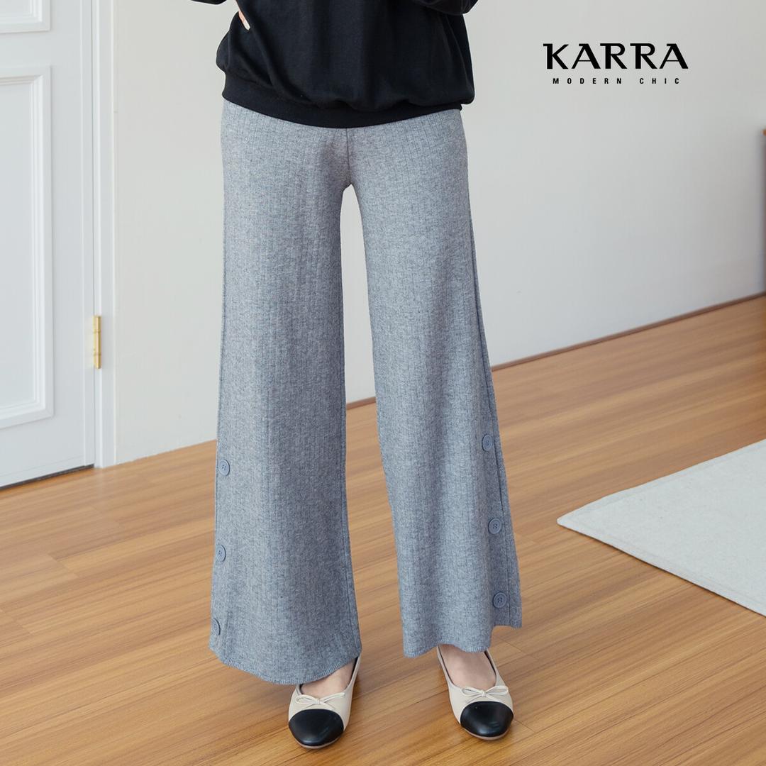 KARRA 포버튼니트와이드팬츠_KB2FPT040Q