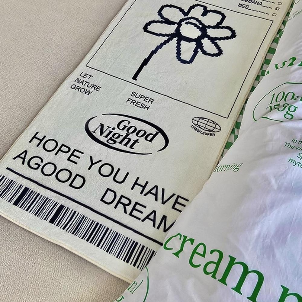 Ugly flower 어글리 플라워 굿나잇 롱타입 러그 매트