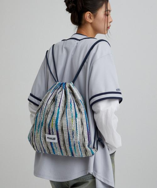 DRAWSTRING SW BACKPACK STRIPE