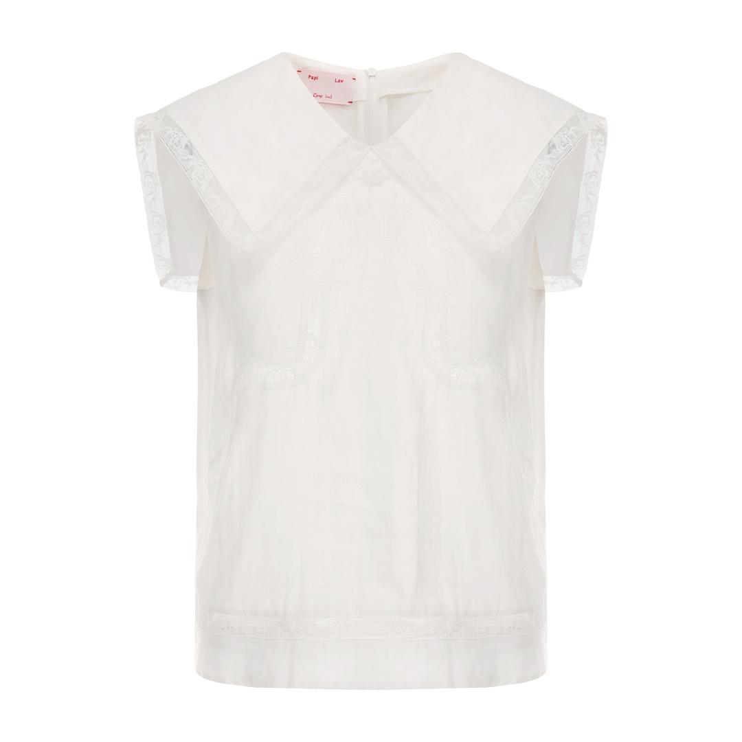 WHITE INNOCENCE TOP