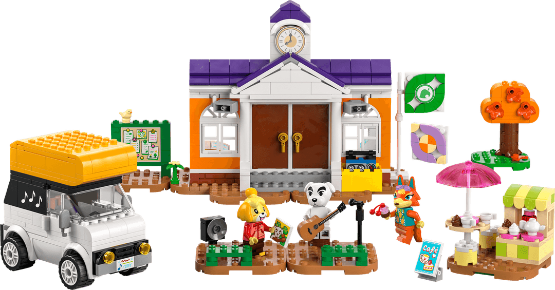광장에서 K.K. 라이브 77052 | Animal Crossing™ | LEGO® Shop KR