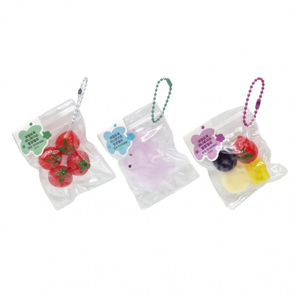 과일도둑 미니부기즈 말랑젤리 거북이 키링