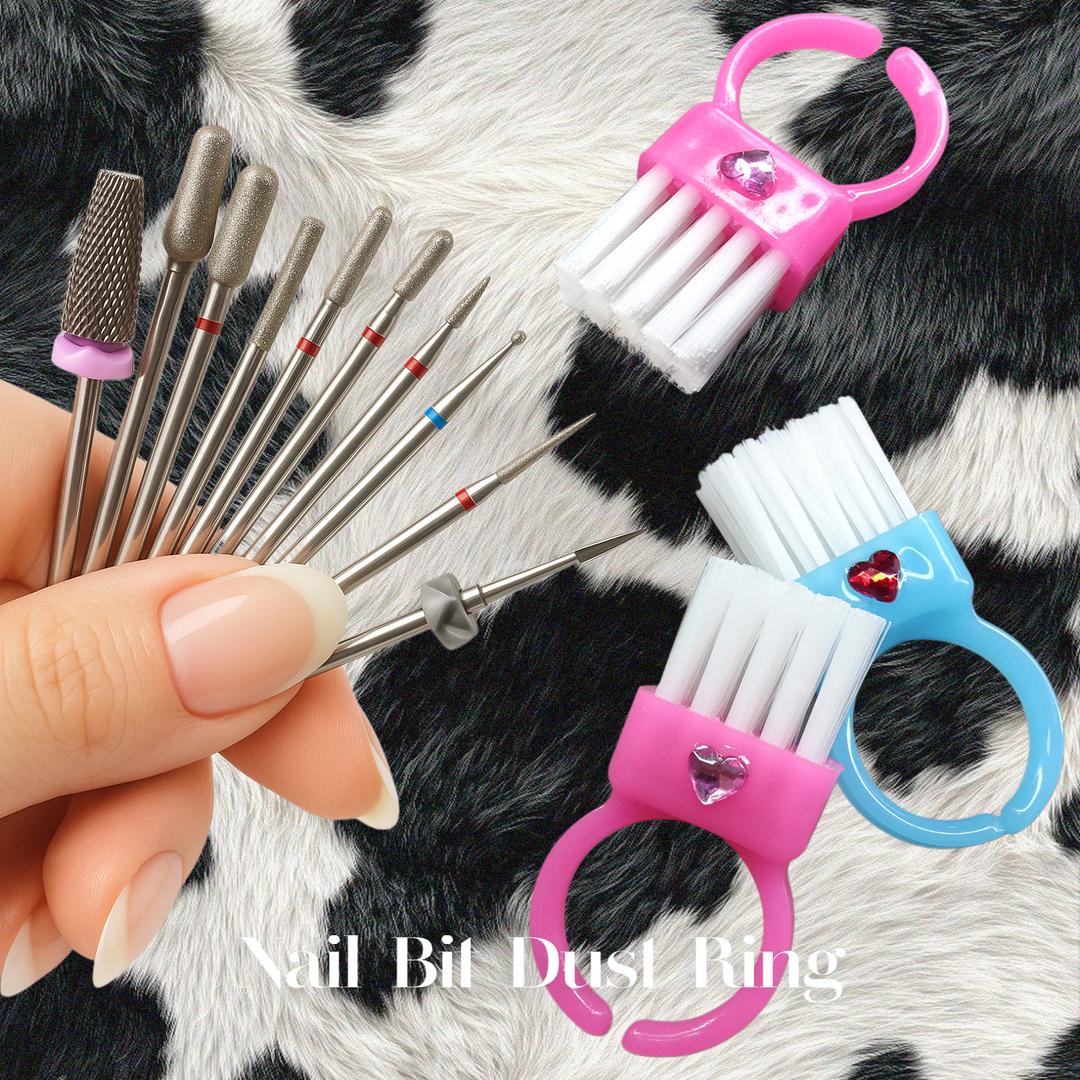 쓱싹 비트 청소 _ 하트 큐빅 더스트 링 2컬러