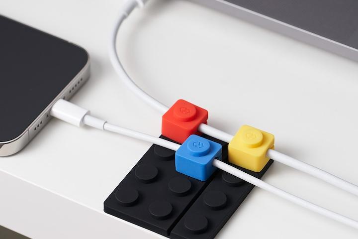 조립형 블록 케이블 선 정리 클립 홀더