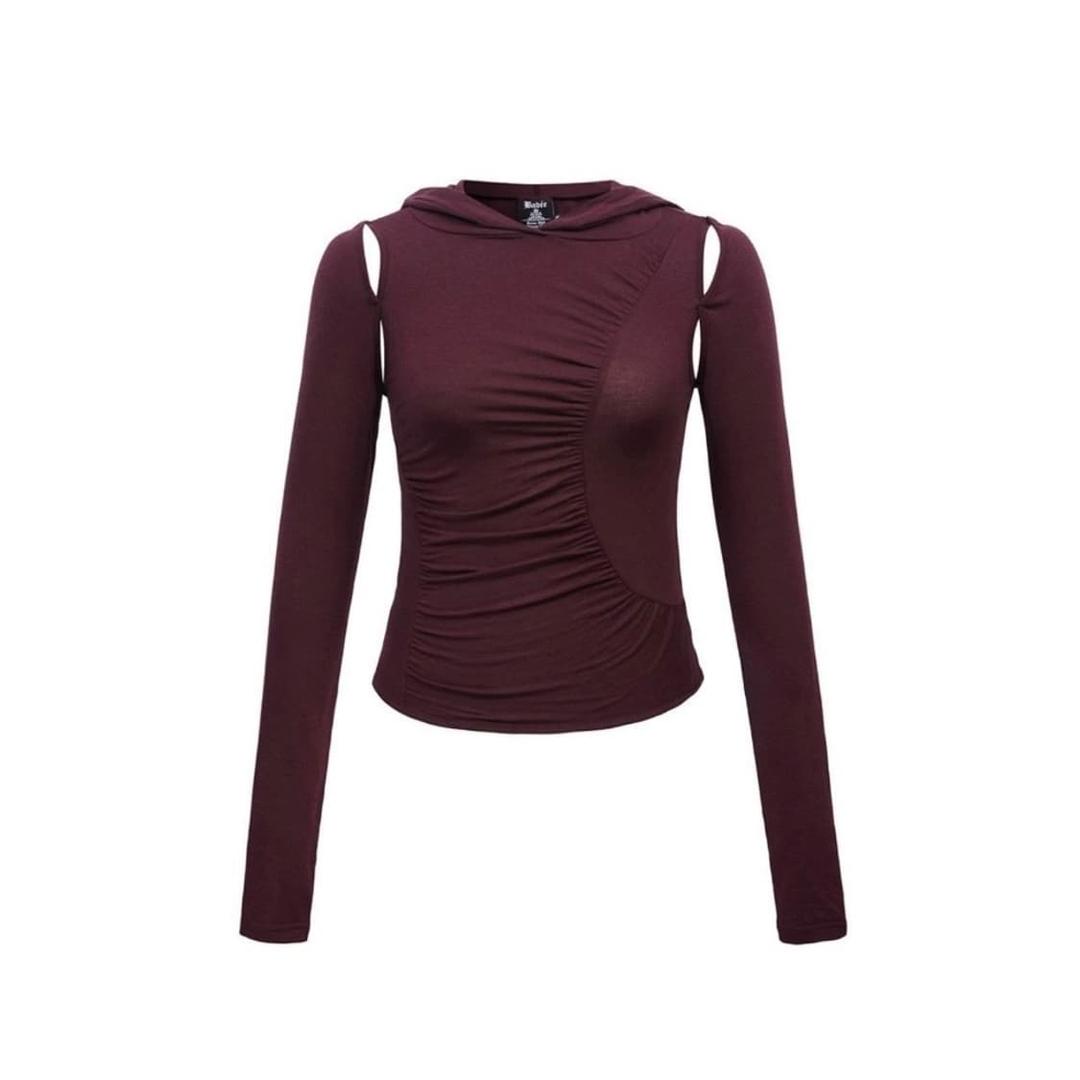 배디 컷아웃 셔링 후드 | 후루츠패밀리