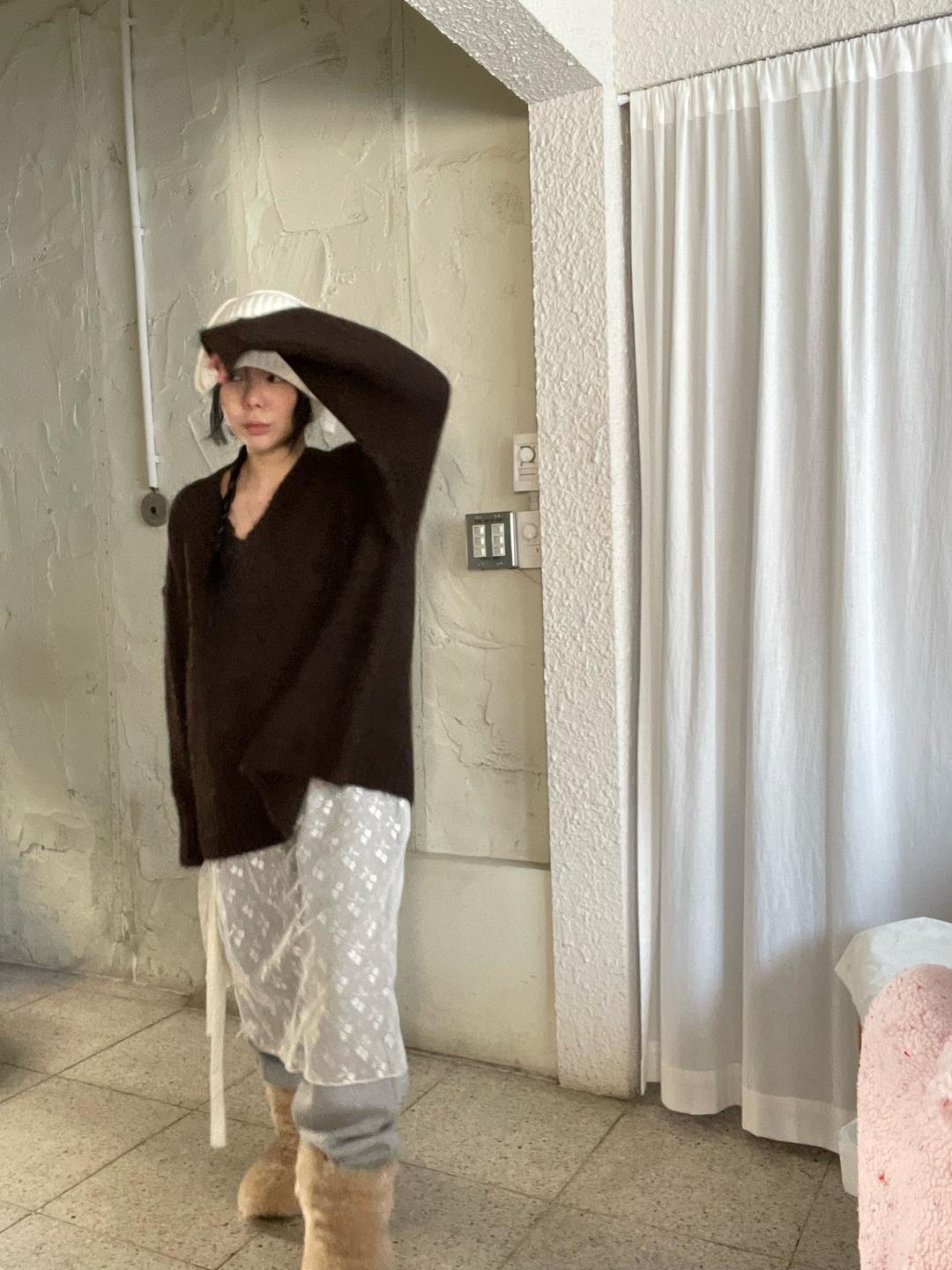 피핀샵 ppinshop 무드 브이 니트