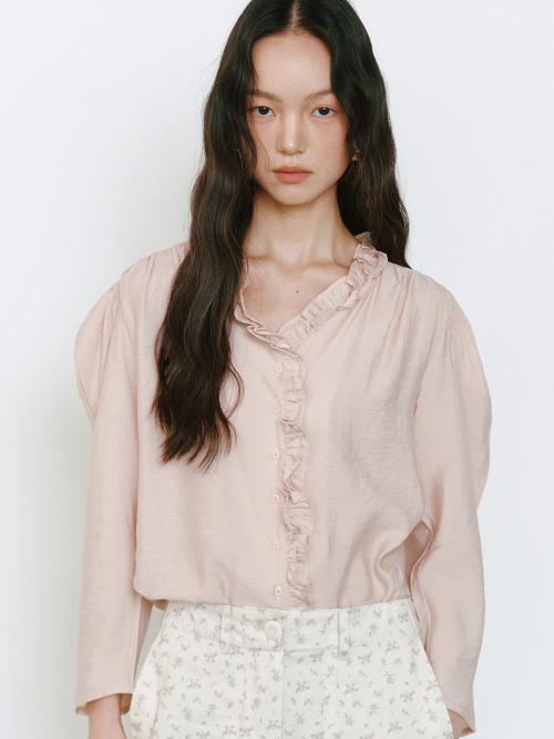 엘리스 블라우스_핑크