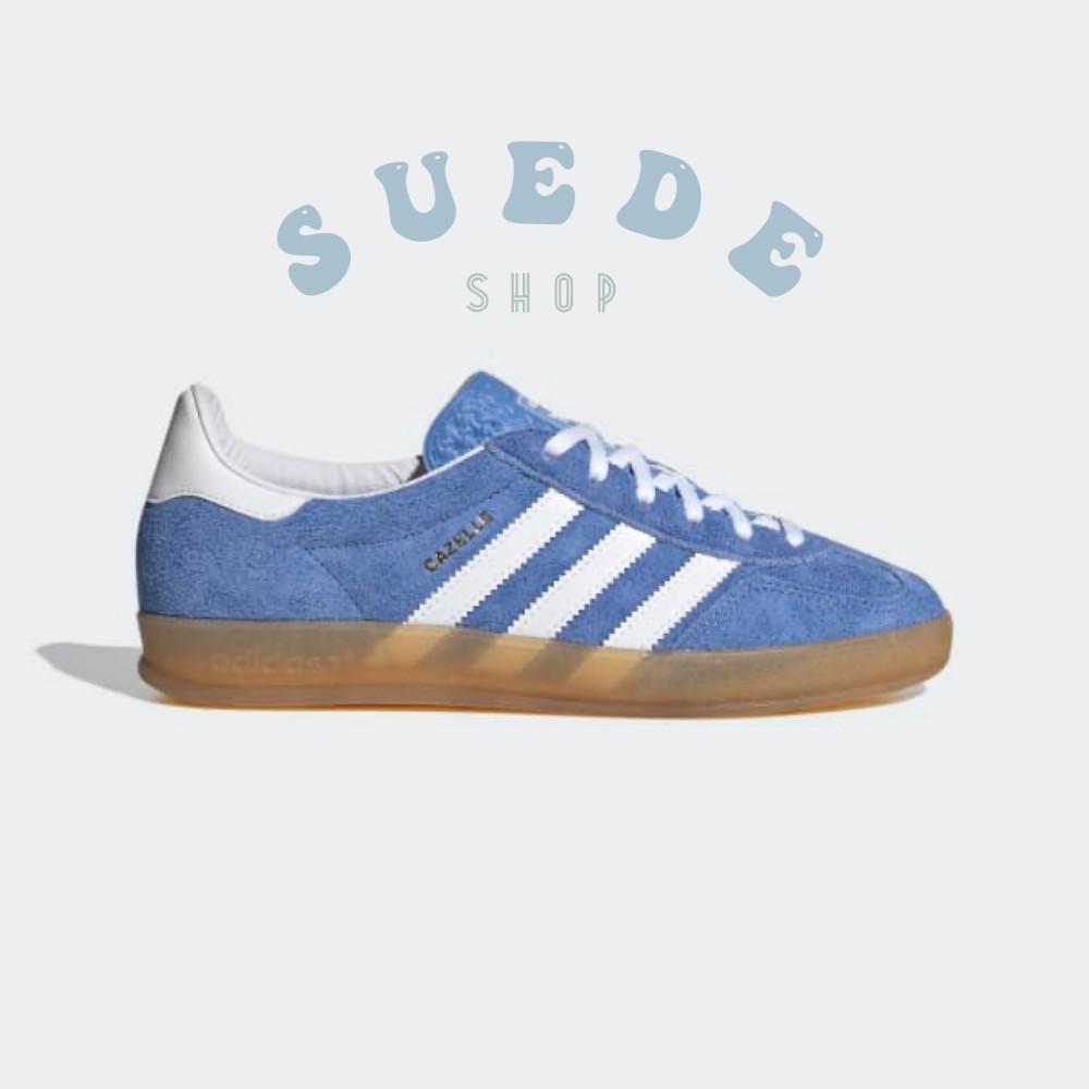 아디다스 가젤 인도어 블루 우먼스 HQ8717