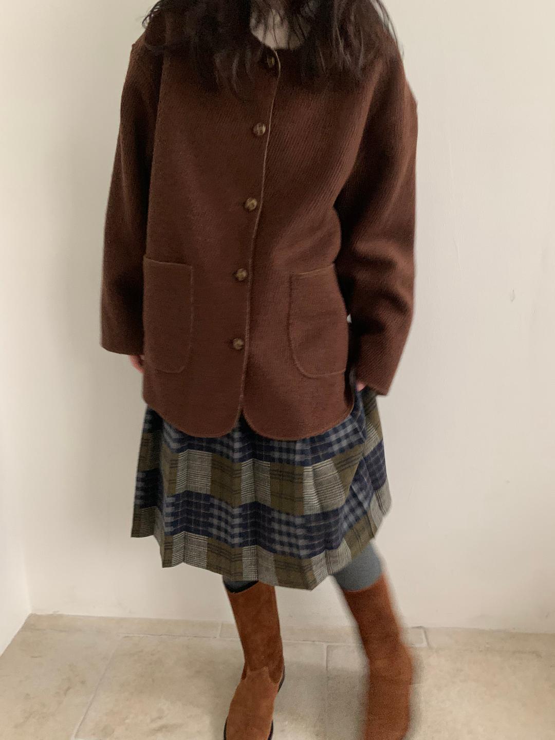 [AU LAIT MADE] MOCHA JACKET