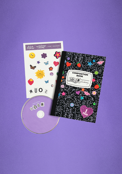 SOUR 1 year anniversary "journal / zine" + CD