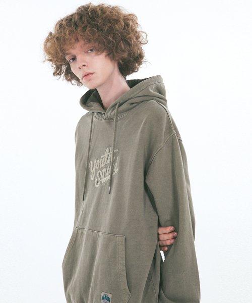 Youth squad Pigment Hoodie Khaki