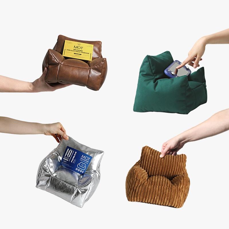 [29CM 단독] Gift Box 선물용 플래지어 톰 미니어처 빈백소파 쿠션 (11 color)