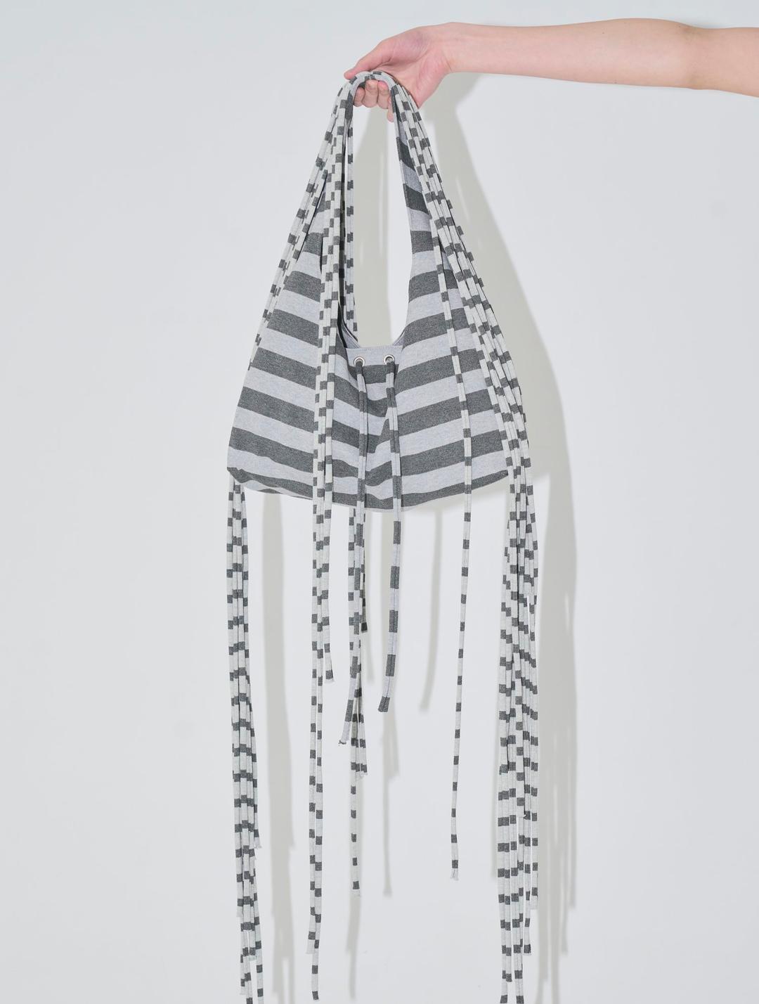 .polo string bag medium charcoal — .nibgnus