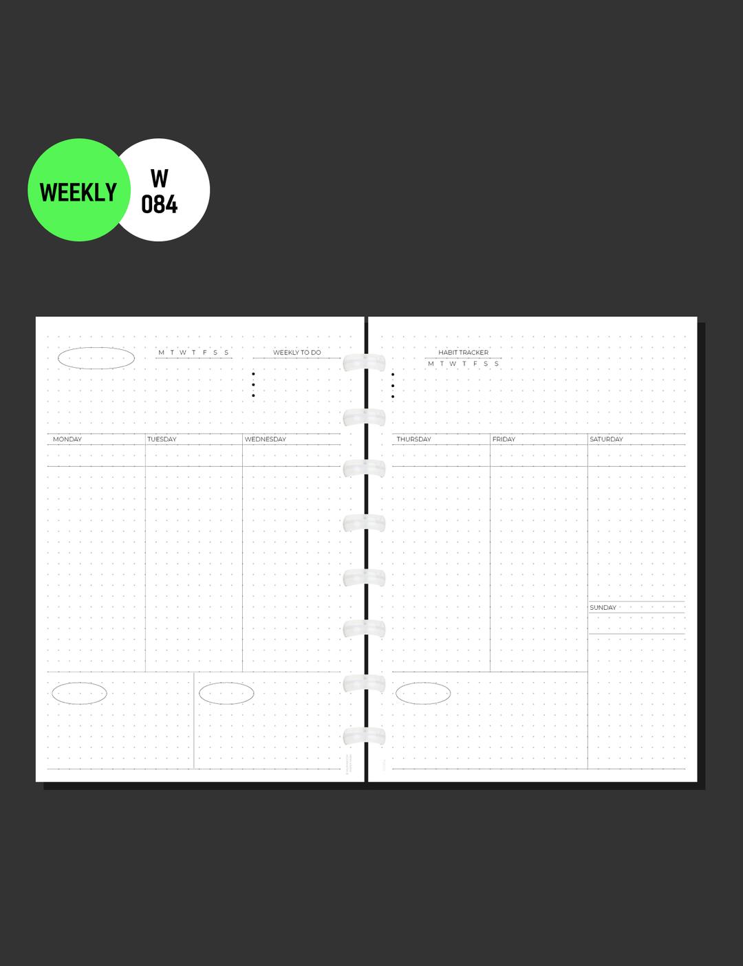 PAPER | W084_Bullet Journal Weekly Guide