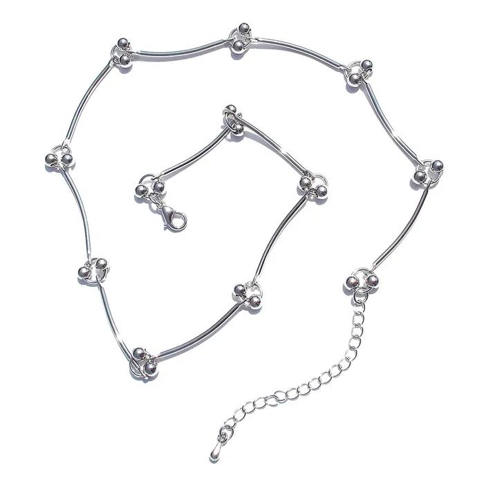Orbit chain necklace