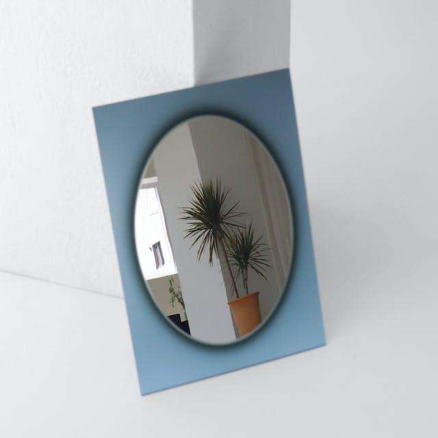 PLATE IN MIRROR SKYCASTLE 사각 거울