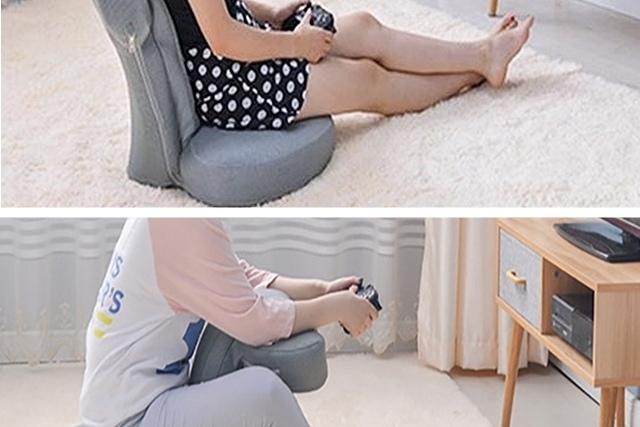 [리퍼] 자세가 편한 무지 1인 앉은뱅이 좌식의자