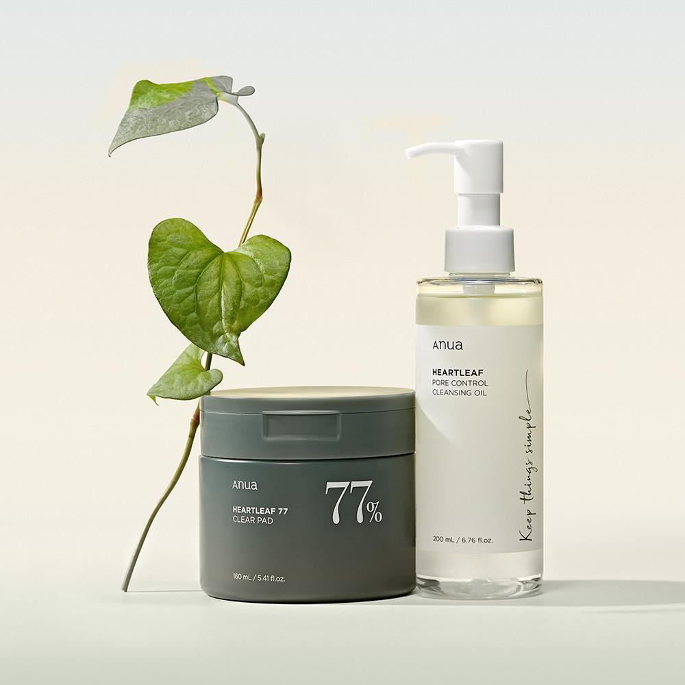 아누아 블랙헤드 케어 2종 세트(클리어패드+클렌징오일)