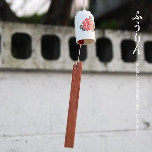 소담화 풍경 [일본 도자기 나무 풍경 후우링 바람 모빌]