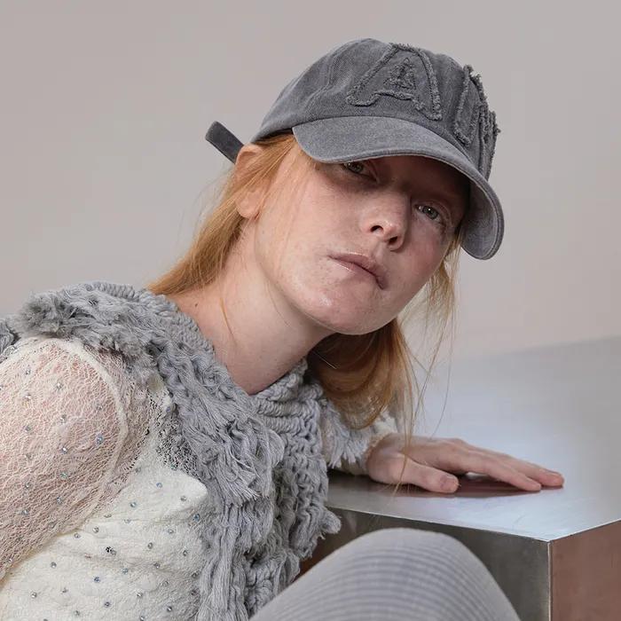 AWESOME BALL CAP_AN CHARCOAL