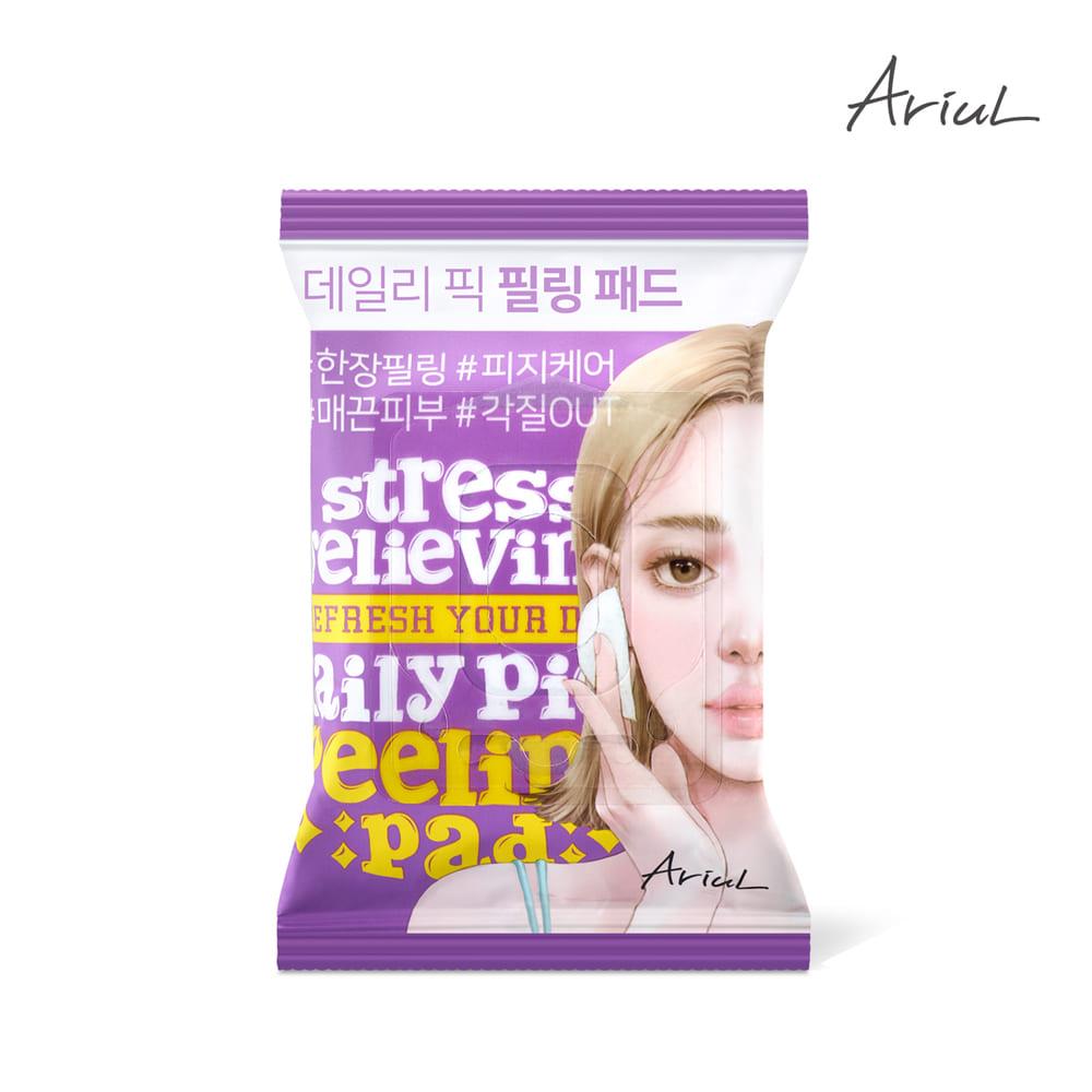 아리얼 스트레스 릴리빙 데일리 픽 필링 패드 30매