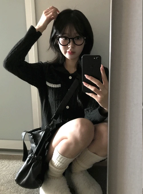 [vintage mood🐻]유키노 레이스 가디건 (3color)