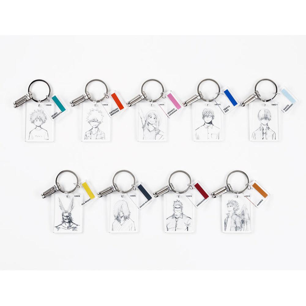 나의 히어로 아카데미아 클리어 베이스 키홀더