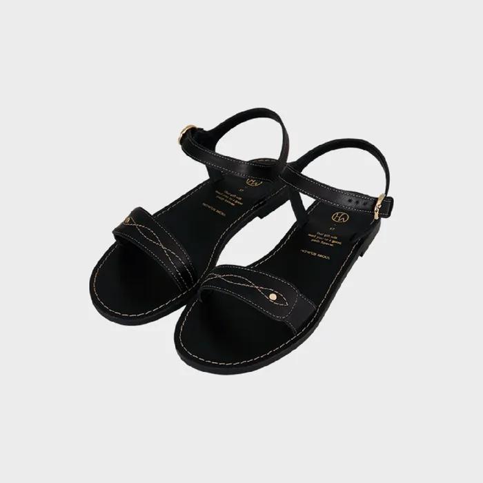WESTERN SANDAL (BLACK)
