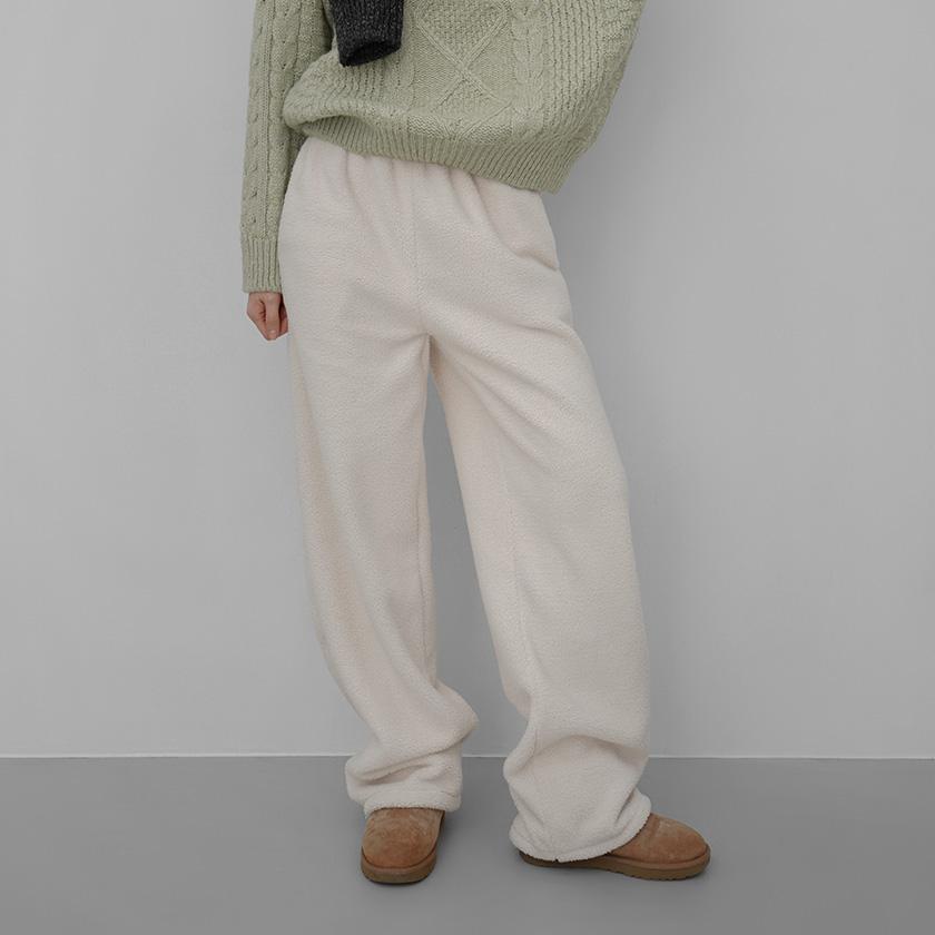 [174]키큰여자바지vol.738*후리스투웨이밴딩팬츠