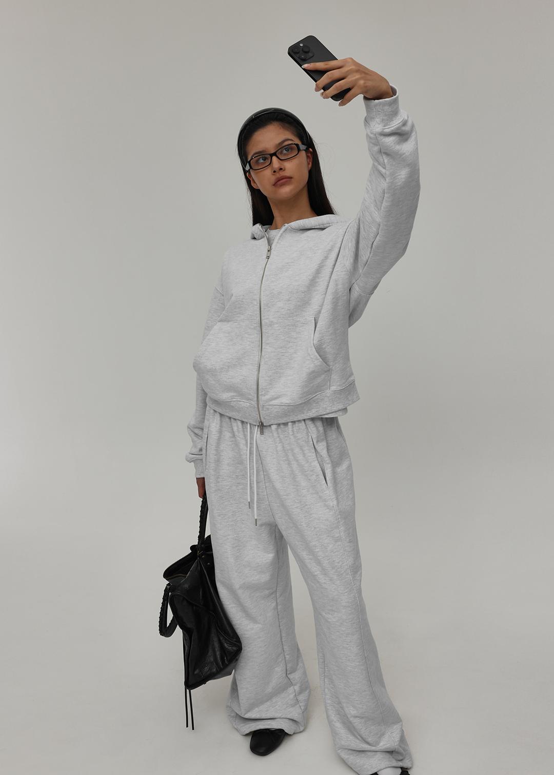[B-BASIC] 헤비스웨트 후드 집업