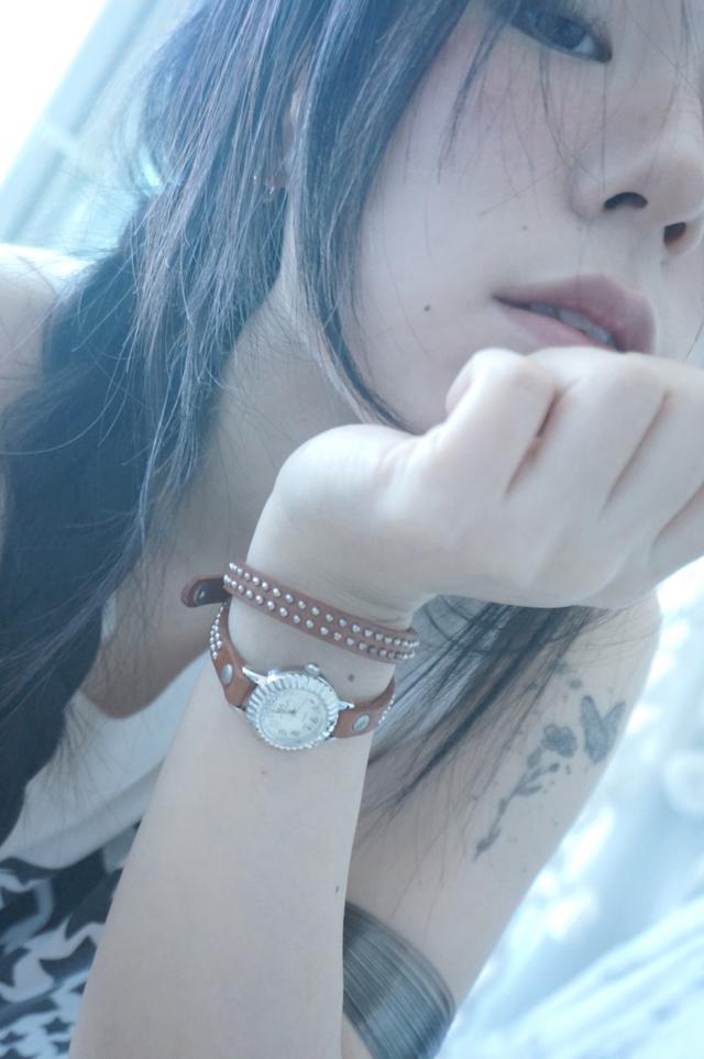 Stud Two Way Watch