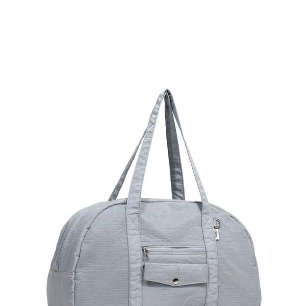 Sporty Boston Bag - Light Gray