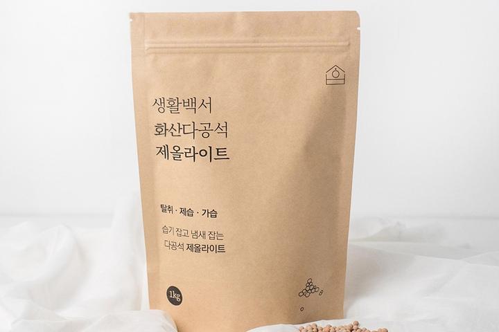 탈취+제습+가습 화산 다공석 제올라이트 2kg