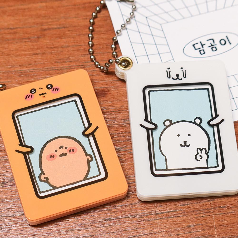 [담곰이] 농담곰 증사액자 키링 2종