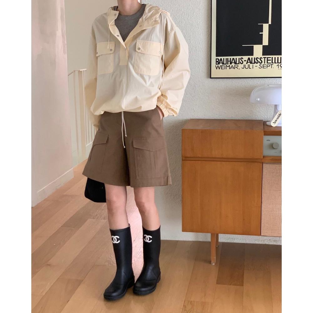 (브라운 당일) BOLD 볼드 카고 쇼츠 반바지 포켓 5부 하프 pt (2colors)