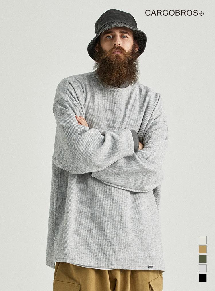 CB OVER KNIT (R.GRAY)