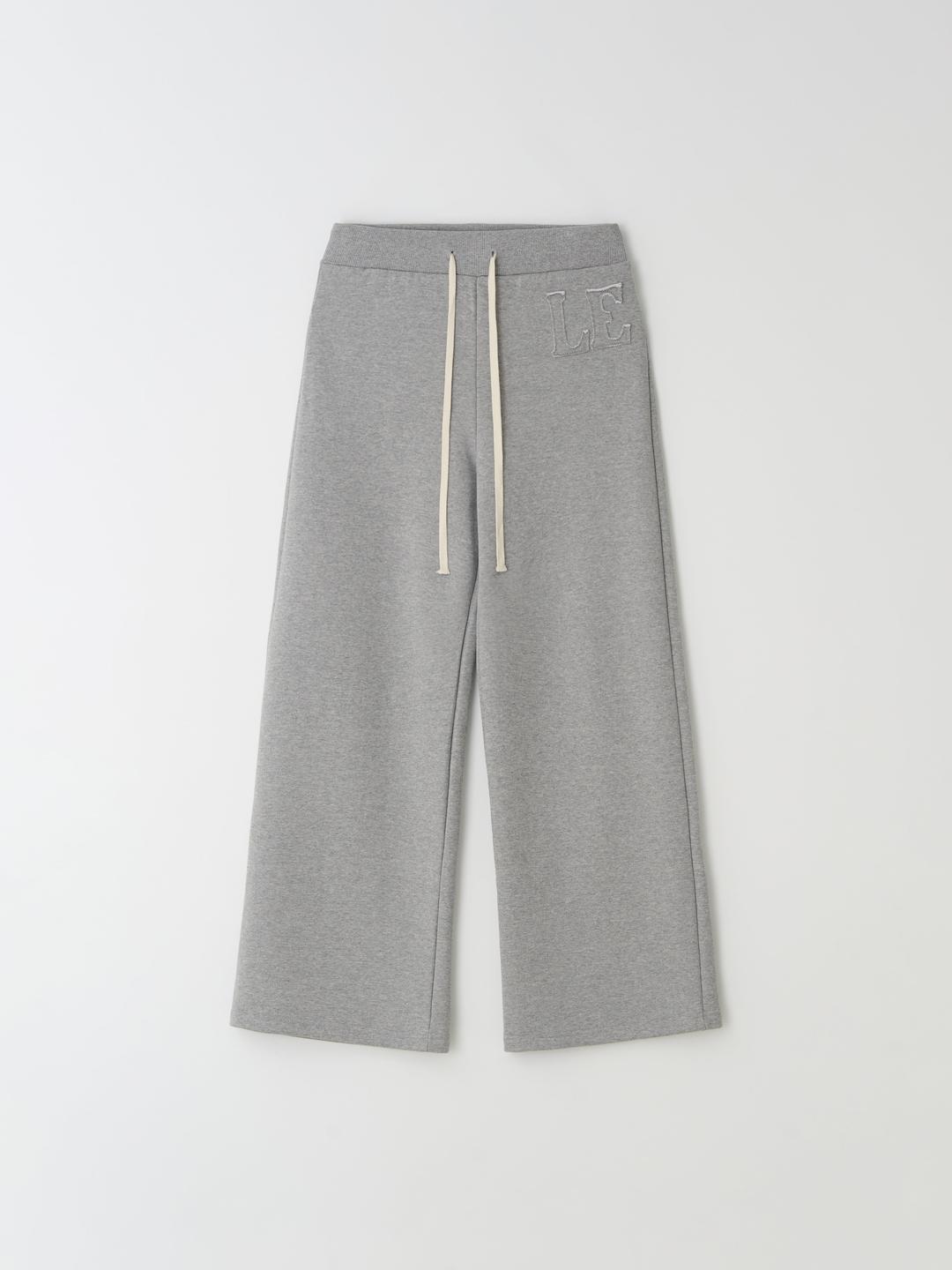 [Essentials] LE Applique Sweatpants (Gray)