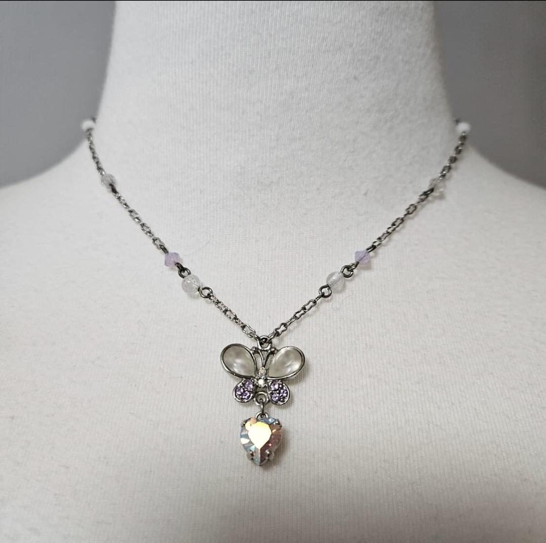 안나수이 넥크리스 ANNASUI 목걸이 나비 큐빅모리걸 necklace | 후루츠패밀리