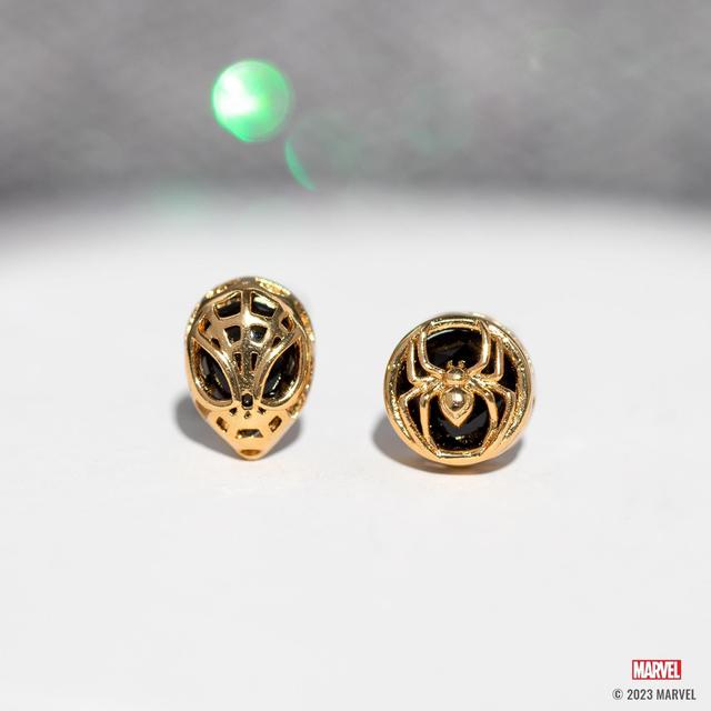 Marvel's Spider-Man Miles Morales Studs - Gold