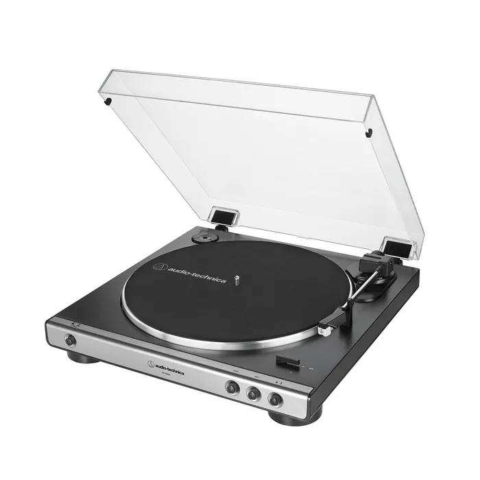 오디오테크니카 AT-LP60X GM 입문용 완전 자동 벨트 드라이브 턴테이블 건메탈
