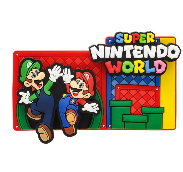 USJ 슈퍼 닌텐도 월드 마리오 마그넷 3개 세트 유니버셜 스튜디오