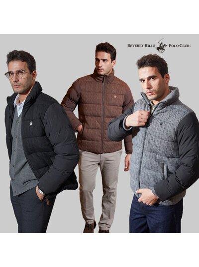 [비버리힐즈폴로클럽]남성 케이블 니트 패딩 자켓 1종_638412