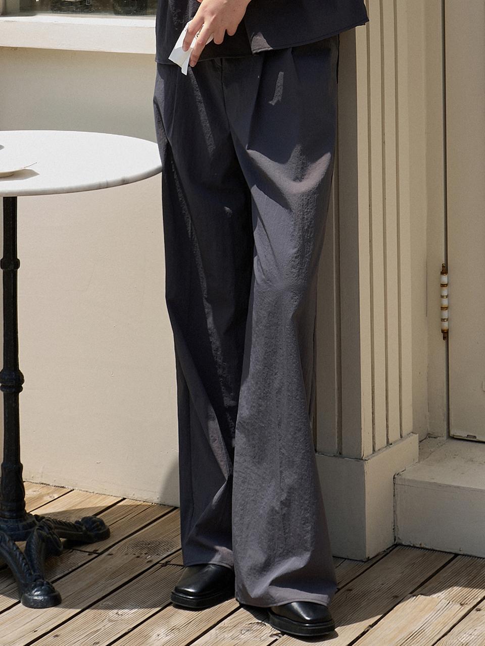 투턱나일론팬츠 차콜 AD284