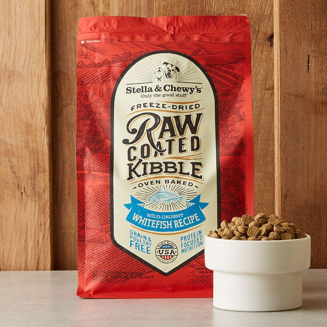 스텔라앤츄이스 독 로우 코티드 키블 와일드 코트 화이트피쉬 1.6kg