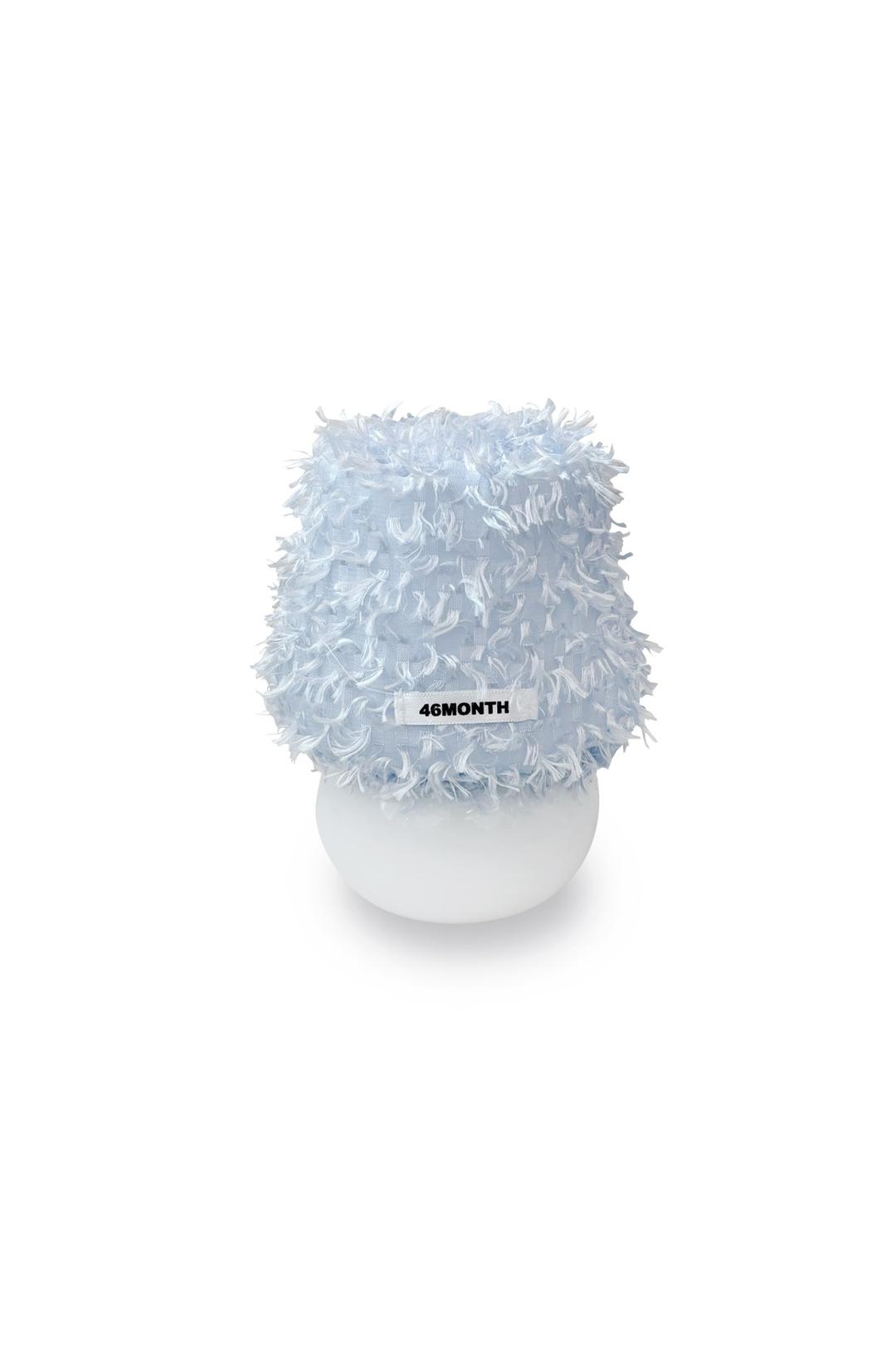 baby furry lamp (sky blue)