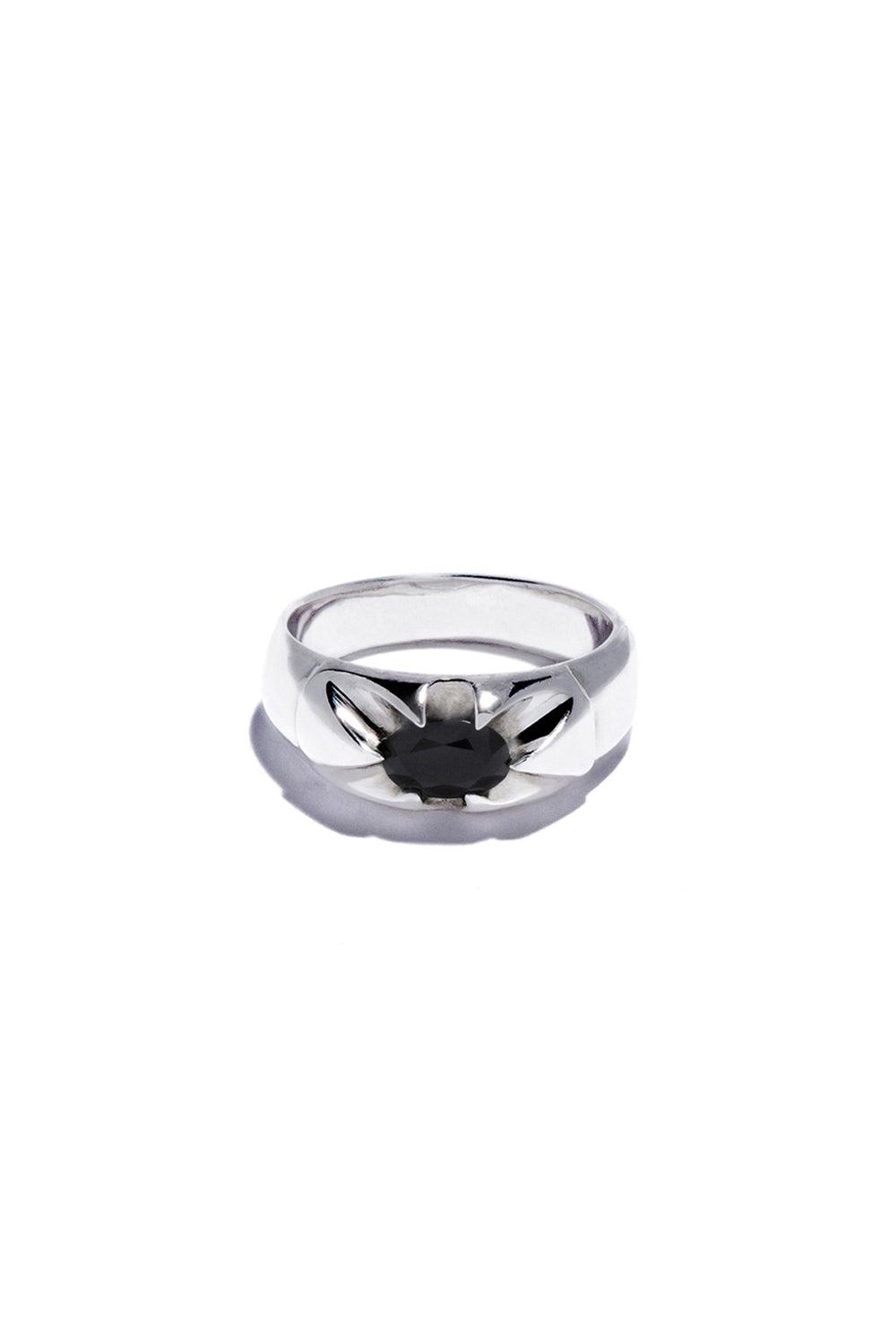 CLAW ONYX SILVER RING | COLDFRAME