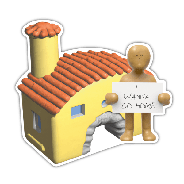 LIFE SUCKS mousepad - home