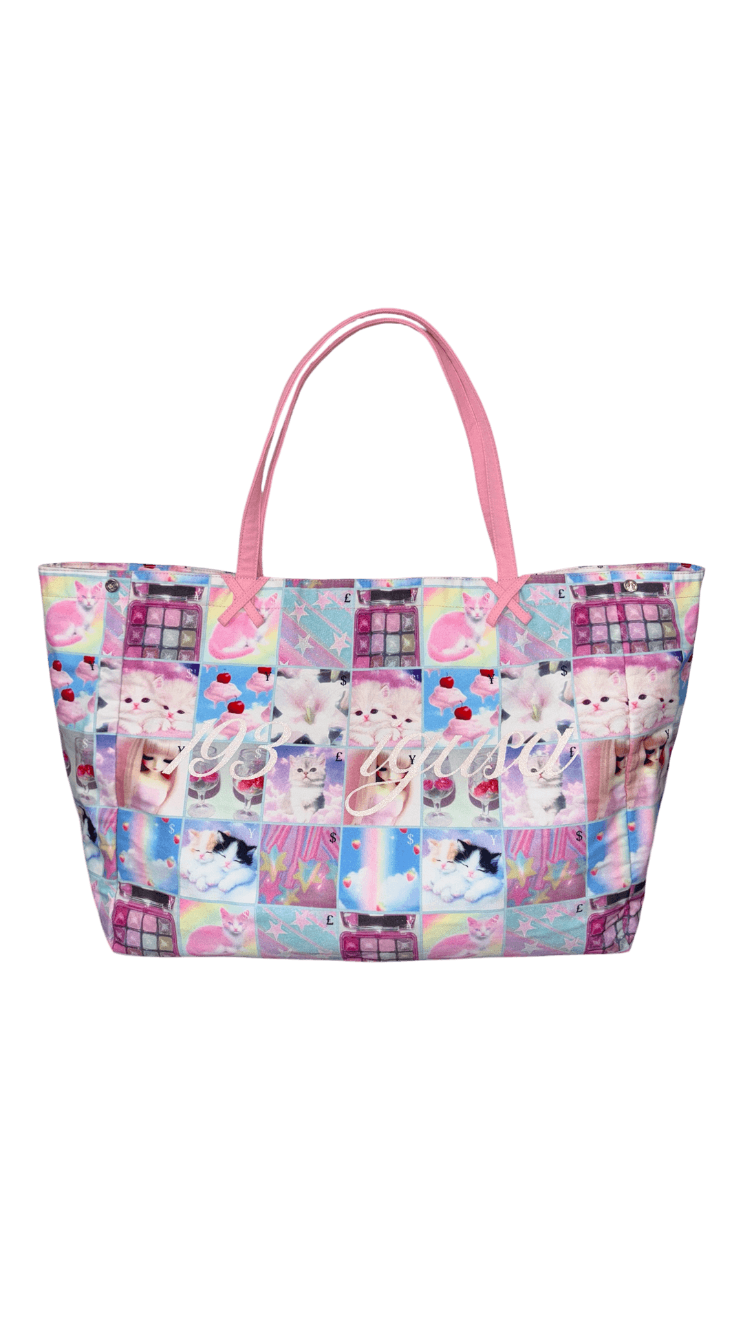 193 Cat big tote bag