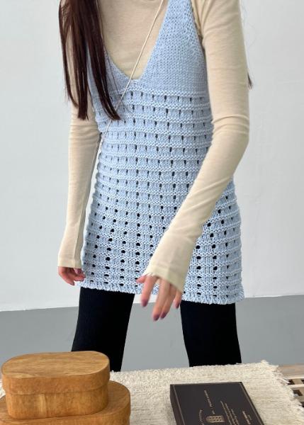 Punching Knit Dress