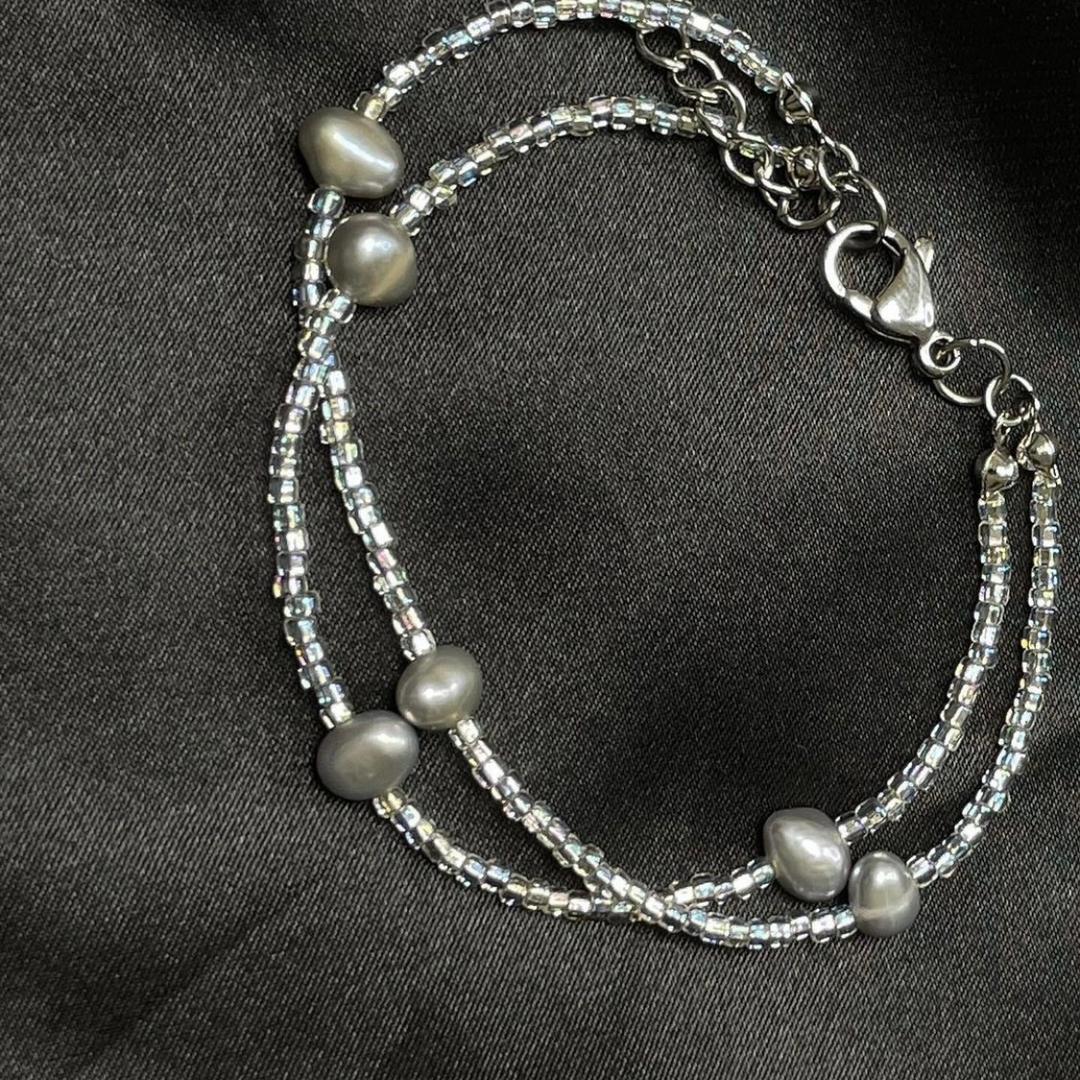 *pearl beads bracelet*
